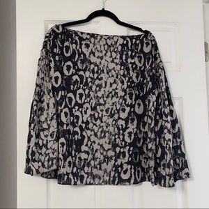 Jennifer Lopez leopard print blouse